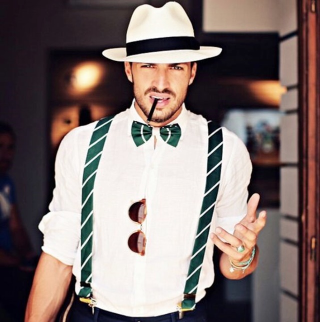 opción Doblez capoc Street Style: Looks con tirantes y pajaritas para hombre * MAV Magazine by  Aurora Vega